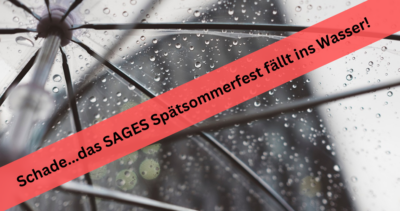 Spätsommerfest fällt aus